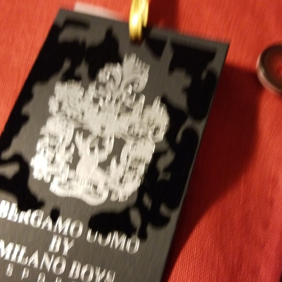 Milano Boys Bergamo Uomo sport 2 PC red linen suit - Picture 7 of 8